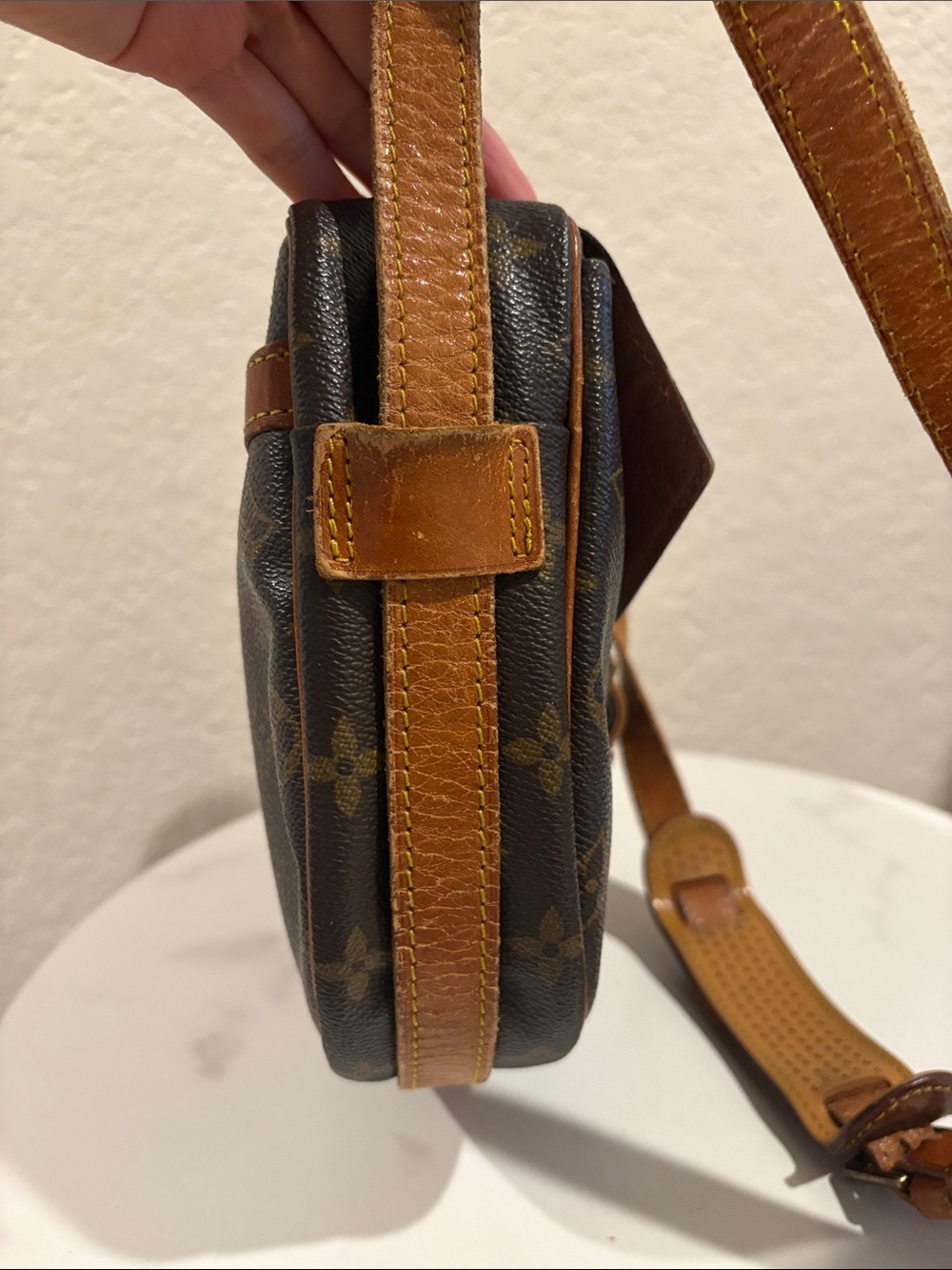 Louis Vuitton MI881 Jeunefille GM MM Brown Monogram LV Crossbody Bag - Picture 7 of 15